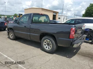 2005 Chevrolet Silverado 1500 Work Truck with VIN 1GCEC14XX5Z204219, listed as a Copart auction lot 60194575 with 198,381 mi miles and Salvage title. Bid and sale history available at DreamBid. Image 2.