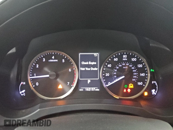2017 Lexus IS with VIN JTHBA1D26H5044718, listed as a Copart auction lot 47655245 with 162,157 mi miles and Clean Title. Bid and sale history available at carsss.com. Image 9.