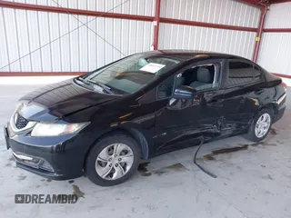 2015 Honda Civic LX with VIN 19XFB2F54FE203055, listed as a IAAI auction lot 40607290 with 206,136 mi miles and . Bid and sale history available at DreamBid. Image 18.