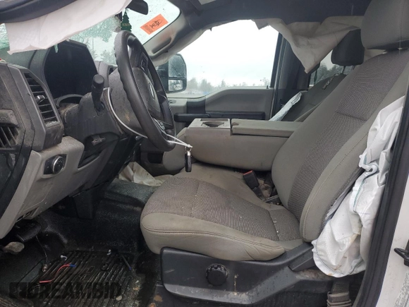 2020 Ford F-350 XL with VIN 1FT8W3BT2LED34466, listed as a Copart auction lot 50171615 with 78,460 mi miles and Salvage title. Bid and sale history available at DreamBid. Image 7.
