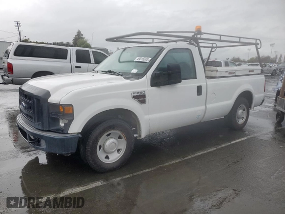 2008 Ford F-250 with VIN 1FTSF20R58EE40246, listed as a Copart auction lot 49015505 with 177,446 mi miles and Clean title. Bid and sale history available at DreamBid. Image 1.