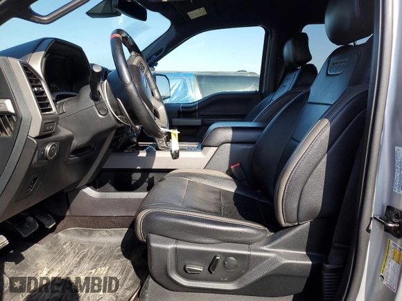 2017 Ford F-150 Raptor with VIN 1FTFW1RG7HFA26506, listed as a Copart auction lot 88686245 with 105,605 mi miles and Salvage Title. Bid and sale history available at carsss.com. Image 7.