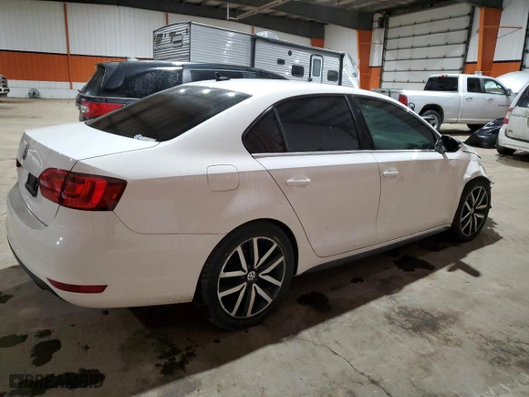 2013 Volkswagen GLI Autobahn w/Nav with VIN 3VW467AJ9DM360352, listed as a Copart auction lot 43405425 with 138,309 mi miles and Salvage Title. Bid and sale history available at carsss.com. Image 3.