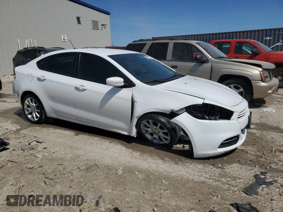 2013 Dodge Dart SXT with VIN 1C3CDFBA9DD194945, listed as a Copart auction lot 53100635 with 117,498 mi miles and Non Repairable. Bid and sale history available at carsss.com. Image 4.