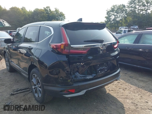 2020 Honda CR-V EX with VIN 2HKRW2H51LH655681, listed as a IAAI auction lot 40318921 with 72,958 mi miles. Bid and sale history available at carsss.com. Image 6.