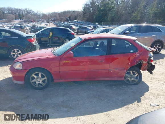 2000 Honda Civic DX with VIN 2HGEJ634XYH107389, listed as a IAAI auction lot 41787868 with 150,181 mi miles. Bid and sale history available at carsss.com. Image 15.