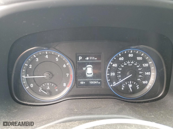 2018 Hyundai Kona SEL with VIN KM8K2CAA1JU078322, listed as a Copart auction lot 49246225 with 100,341 mi miles and Salvage Title. Bid and sale history available at carsss.com. Image 9.