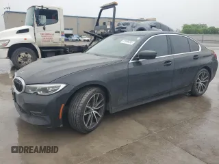 2020 BMW 3 Series 330i xDrive with VIN 3MW5R7J07L8B23045, listed as a Copart auction lot 51996095 with 92,690 mi miles and Clean title. Bid and sale history available at DreamBid. Image 1.