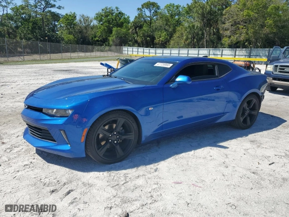 2018 Chevrolet Camaro 1LT with VIN 1G1FB1RX6J0103766, listed as a Copart auction lot 47726965 with 93,258 mi miles and Salvage Title. Bid and sale history available at carsss.com. Image 1.