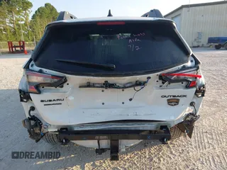 2025 Subaru Outback Wilderness with VIN 4S4BTGUD0S3118732, listed as a IAAI auction lot 42731589 with 9,399 mi miles and . Bid and sale history available at DreamBid. Image 18.