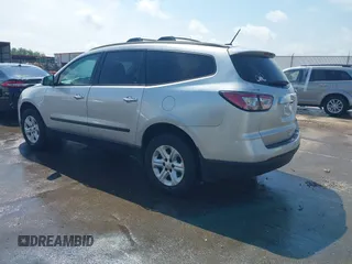 2014 Chevrolet Traverse LS z VIN 1GNKRFED2EJ140041, wystawiony jako IAAI lot #42153283 z przebiegiem 112 133 mil mil oraz . Historia ofert i sprzedaży dostępna na DreamBid. Obrazek 3.