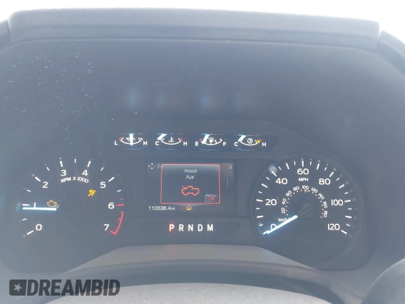 2020 Ford F-150 XL with VIN 1FTEW1EPXLKF35166, listed as a IAAI auction lot 42092775 with 110,536 mi miles and . Bid and sale history available at DreamBid. Image 7.