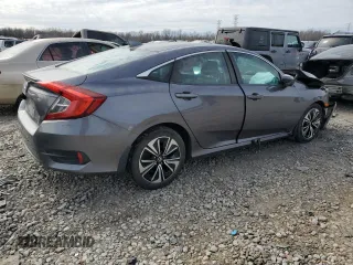 2016 Honda Civic EX-L with VIN 19XFC1F7XGE005221, listed as a Copart auction lot 45102294 with Not provided miles and Salvage title. Bid and sale history available at DreamBid. Image 3.