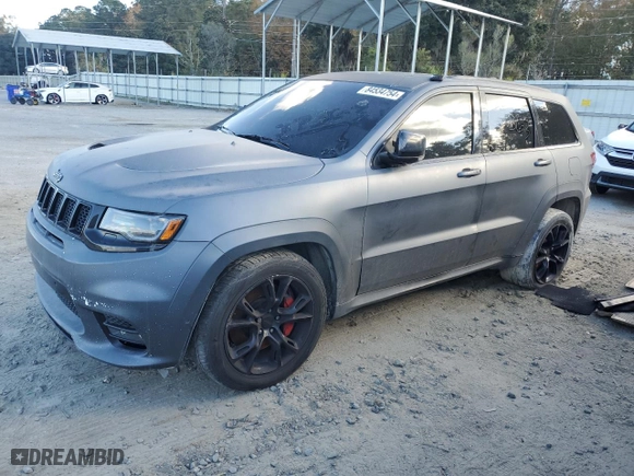 2021 Jeep Grand Cherokee SRT with VIN 1C4RJFDJ3MC541736, listed as a Copart auction lot 84534754 with 39,233 mi miles and Clean Title. Bid and sale history available at carsss.com. Image 1.