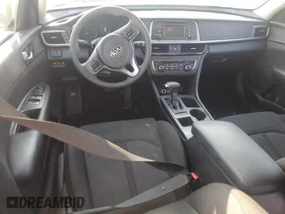 2017 Kia Optima LX with VIN 5XXGT4L35HG154068, listed as a Copart auction lot 63302785 with 53,098 mi miles and Salvage title. Bid and sale history available at DreamBid. Image 8.