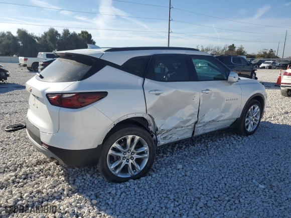 2022 Chevrolet Blazer LT with VIN 3GNKBDRS6NS223682, listed as a Copart auction lot 82296544 with 37,951 mi miles and Salvage Title. Bid and sale history available at carsss.com. Image 3.