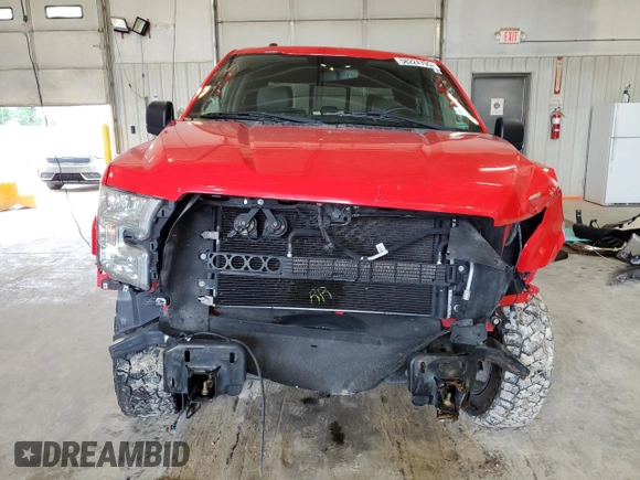 2015 Ford F-150 XLT with VIN 1FTEW1E88FKE62036, listed as a Copart auction lot 58224795 with 140,013 mi miles and Salvage title. Bid and sale history available at DreamBid. Image 5.