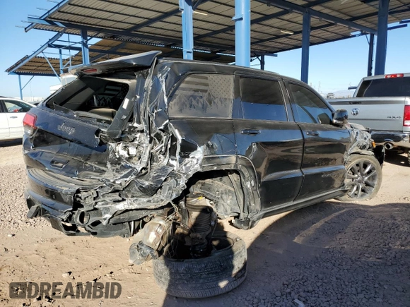 2018 Jeep Grand Cherokee Overland with VIN 1C4RJFCM0JC374114, listed as a Copart auction lot 42227195 with 44,268 mi miles and Salvage title. Bid and sale history available at DreamBid. Image 3.