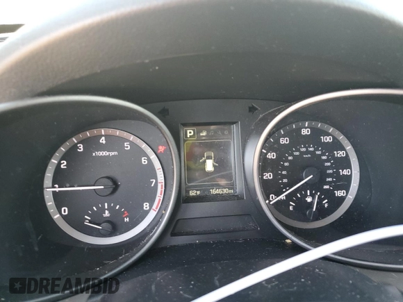 2017 Hyundai Santa Fe 2.4L with VIN 5XYZT3LB3HG492946, listed as a Copart auction lot 43268505 with 164,630 mi miles and Salvage title. Bid and sale history available at DreamBid. Image 9.