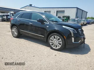 2019 Cadillac XT5 Premium Luxury AWD with VIN 1GYKNFRS9KZ232297, listed as a Copart auction lot 60241095 with 88,955 mi miles and Salvage title. Bid and sale history available at DreamBid. Image 4.