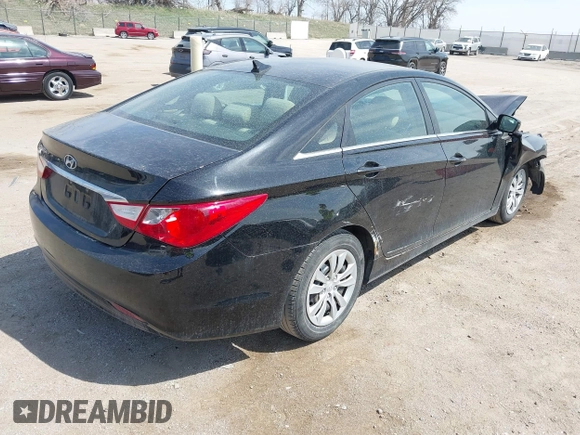 2011 Hyundai Sonata GLS with VIN 5NPEB4AC4BH016112, listed as a IAAI auction lot 41994413 with 80,301 mi miles and . Bid and sale history available at carsss.com. Image 4.