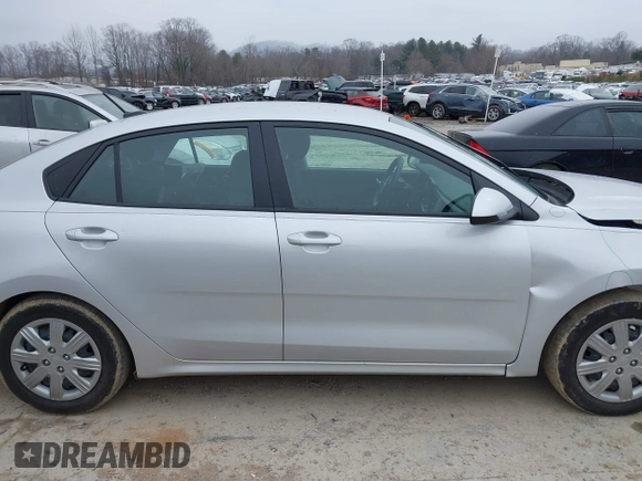 2021 Kia Rio LX with VIN 3KPA24AD9ME397339, listed as a IAAI auction lot 41591282 with 36,706 mi miles. Bid and sale history available at carsss.com. Image 14.