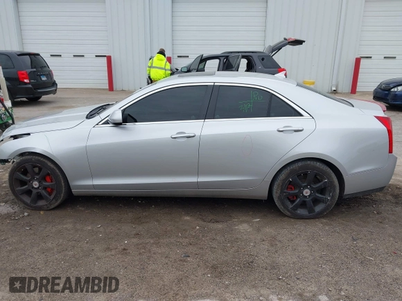 2014 Cadillac ATS Standard AWD with VIN 1G6AG5RX9E0179422, listed as a IAAI auction lot 41826487 with 121,061 mi miles and . Bid and sale history available at carsss.com. Image 14.