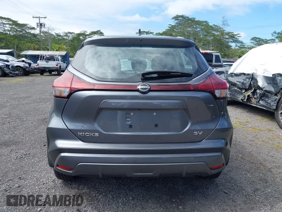 2024 Nissan Kicks SV with VIN 3N1CP5CV5RL504477, listed as a IAAI auction lot 41809238 with 13,414 mi miles and . Bid and sale history available at DreamBid. Image 16.