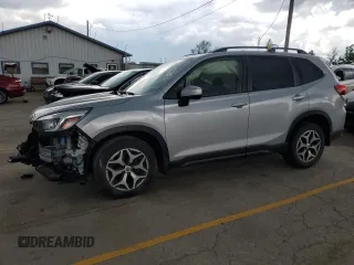 2019 Subaru Forester Premium with VIN JF2SKAGC8KH442460, listed as a Copart auction lot 56956545 with 34,957 mi miles and Salvage title. Bid and sale history available at DreamBid. Image 1.