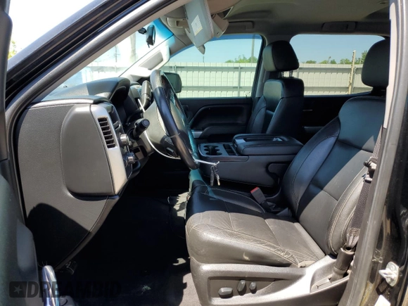 2018 Chevrolet Silverado 1500 LT with VIN 3GCUKREC3JG475223, listed as a Copart auction lot 52489485 with 189,001 mi miles and Salvage Title. Bid and sale history available at carsss.com. Image 7.