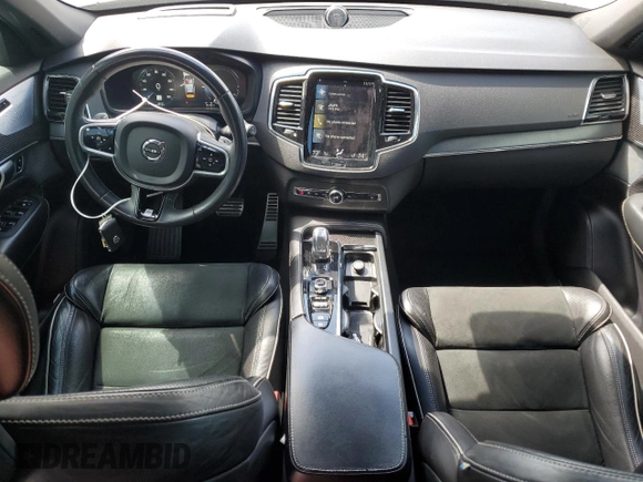 2017 Volvo XC90 R-Design with VIN YV4BC0PM2H1124797, listed as a Copart auction lot 58157644 with 106,770 mi miles and Salvage Title. Bid and sale history available at carsss.com. Image 8.