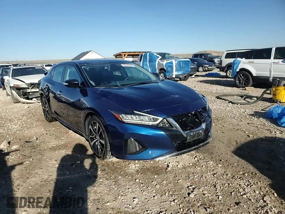 2022 Nissan Maxima SV with VIN 1N4AA6CV3NC503013, listed as a Copart auction lot 50349055 with 44,399 mi miles and Salvage title. Bid and sale history available at DreamBid. Image 13.