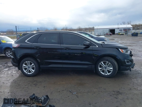2017 Ford Edge SEL with VIN 2FMPK4J93HBB37551, listed as a IAAI auction lot 41922390 with 87,158 mi miles. Bid and sale history available at carsss.com. Image 14.
