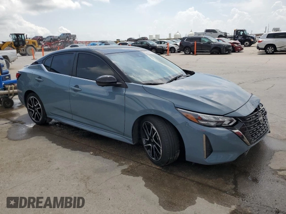 2024 Nissan Sentra SR with VIN 3N1AB8DV0RY336286, listed as a Copart auction lot 58402525 with 13,113 mi miles and Salvage title. Bid and sale history available at DreamBid. Image 4.
