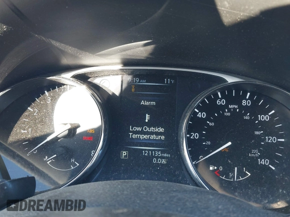 2016 Nissan Rogue SV with VIN 5N1AT2MV7GC875061, listed as a IAAI auction lot 41297172 with 121,135 mi miles. Bid and sale history available at carsss.com. Image 7.