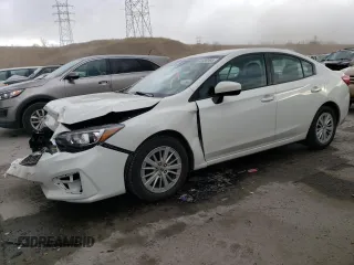 2017 Subaru Impreza Premium z VIN 4S3GKAB63H3621419, wystawiony jako Copart lot #47632265 z przebiegiem 76 022 mil mil oraz Szkoda całkowita • Salvage title. Historia ofert i sprzedaży dostępna na DreamBid. Obrazek 1.