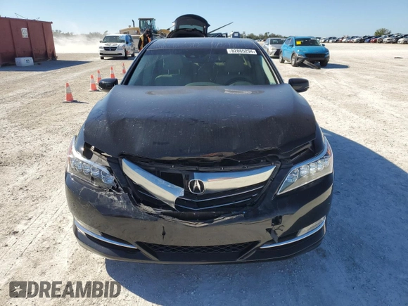 2017 Acura RLX w/Technology Pkg with VIN JH4KC1F57HC000692, listed as a Copart auction lot 82865294 with 103,131 mi miles and Salvage Title. Bid and sale history available at carsss.com. Image 5.
