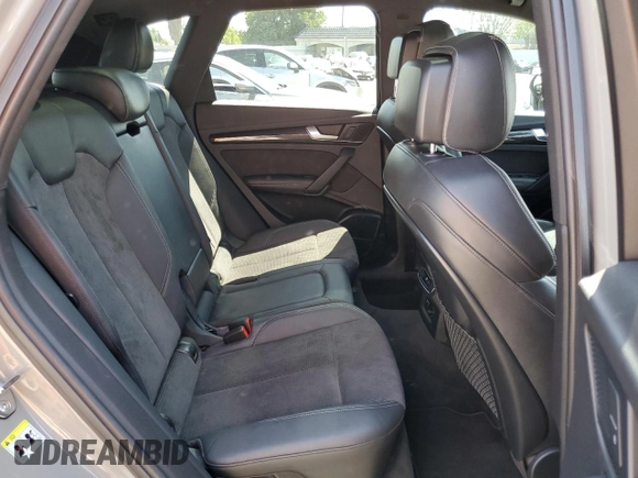 2020 Audi SQ5 Premium Plus with VIN WA1B4AFY6L2015167, listed as a Copart auction lot 52133585 with 27,887 mi miles and Salvage Title. Bid and sale history available at DreamBid. Image 11.