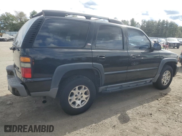 2005 Chevrolet Tahoe Z71 with VIN 1GNEK13T65R199268, listed as a Copart auction lot 76206884 with 302,824 mi miles and Clean Title. Bid and sale history available at carsss.com. Image 3.