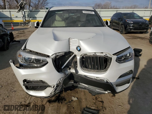 2018 BMW X3 xDrive30i with VIN 5UXTR9C51JLC76168, listed as a Copart auction lot 44956445 with 41,859 mi miles and Salvage Title. Bid and sale history available at DreamBid. Image 5.