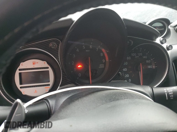 2012 Nissan 370Z Touring with VIN JN1AZ4FH1CM370100, listed as a Copart auction lot 81539854 with 0 mi miles and Salvage Title. Bid and sale history available at carsss.com. Image 9.