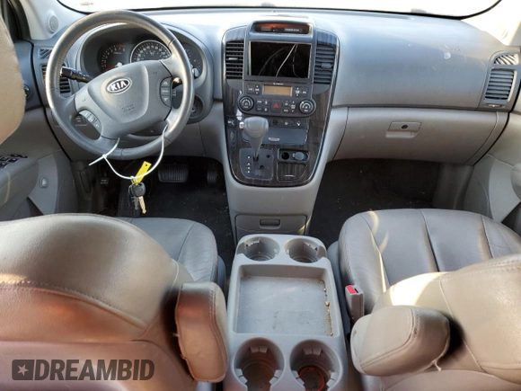 2011 Kia Sedona EX with VIN KNDMH4C77B6399516, listed as a Copart auction lot 48911255 with 204,295 mi miles and Clean Title. Bid and sale history available at carsss.com. Image 8.