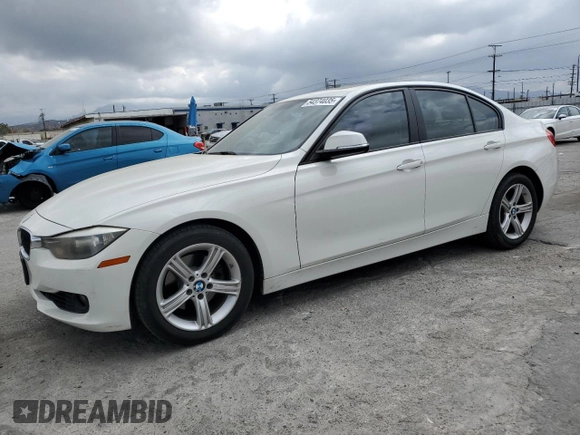 2015 BMW 3 Series 328i with VIN WBA3C1C55FK120405, listed as a Copart auction lot 54374035 with 121,411 mi miles and Salvage title. Bid and sale history available at DreamBid. Image 1.