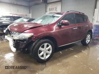 2009 Nissan Murano S with VIN JN8AZ18W29W149162, listed as a Copart auction lot 44407305 with 127,578 mi miles and Salvage Title. Bid and sale history available at carsss.com. Image 1.
