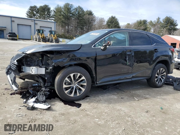 2021 Lexus RX with VIN 2T2AZMDA3MC289029, listed as a Copart auction lot 47461545 with 45,109 mi miles and Salvage Title. Bid and sale history available at carsss.com. Image 1.