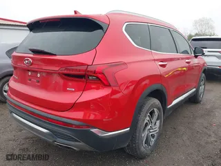 2021 Hyundai Santa Fe SEL with VIN 5NMS6DAJ5MH326758, listed as a IAAI auction lot 41948005 with 65,289 mi miles. Bid and sale history available at carsss.com. Image 4.