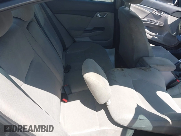 2013 Honda Civic EX with VIN 2HGFB2F86DH523443, listed as a IAAI auction lot 42199685 with 189,804 mi miles and . Bid and sale history available at DreamBid. Image 8.