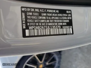 2018 Porsche Panamera 4S with VIN WP0AB2A73JL135379, listed as a Copart auction lot 49019382 with 25,443 mi miles. Bid and sale history available at carsss.com. Image 10.