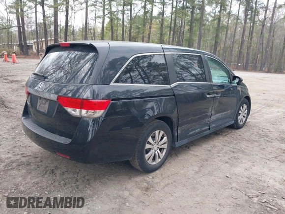 2014 Honda Odyssey EX with VIN 5FNRL5H49EB076814, listed as a IAAI auction lot 41941319 with 101,764 mi miles. Bid and sale history available at carsss.com. Image 4.