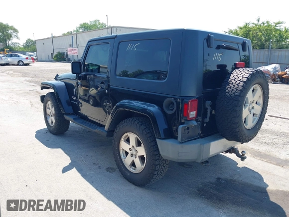 2009 Jeep Wrangler Sahara with VIN 1J4FA541X9L763737, listed as a IAAI auction lot 42721115 with 166,663 mi miles and . Bid and sale history available at DreamBid. Image 3.